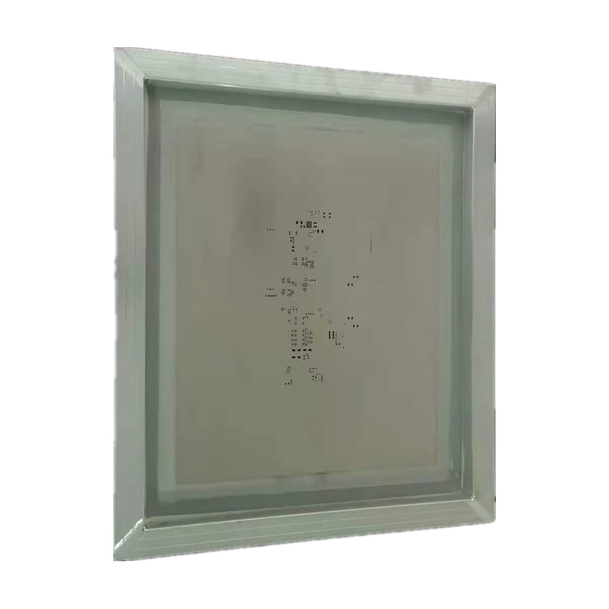 Factory Direct Sales Smt Stainless Steel Polished Aluminum Frame Smt Chip Printing Solder Paste Stencil Grinding Template Stencil Cutting