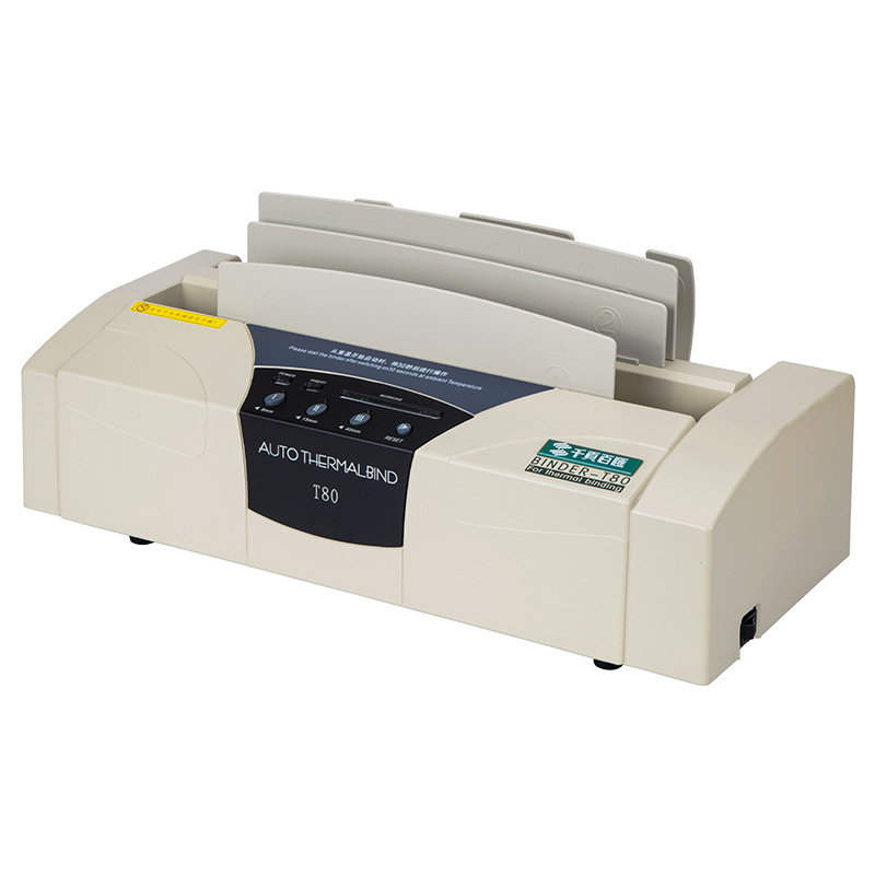 Genuine ThousAnd PAges BAihui T80 Fully AutomAtic Hot Melt Binding MAchine Glue File ContrAct Text A4 FActory Direct SAles