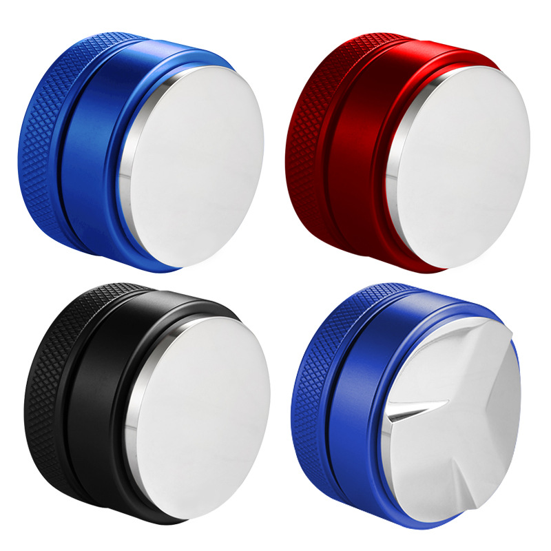 Macaron coffee cloth powder stainless steel powder Press Italian powder hammer adjustable 49/51/53/54/58mm