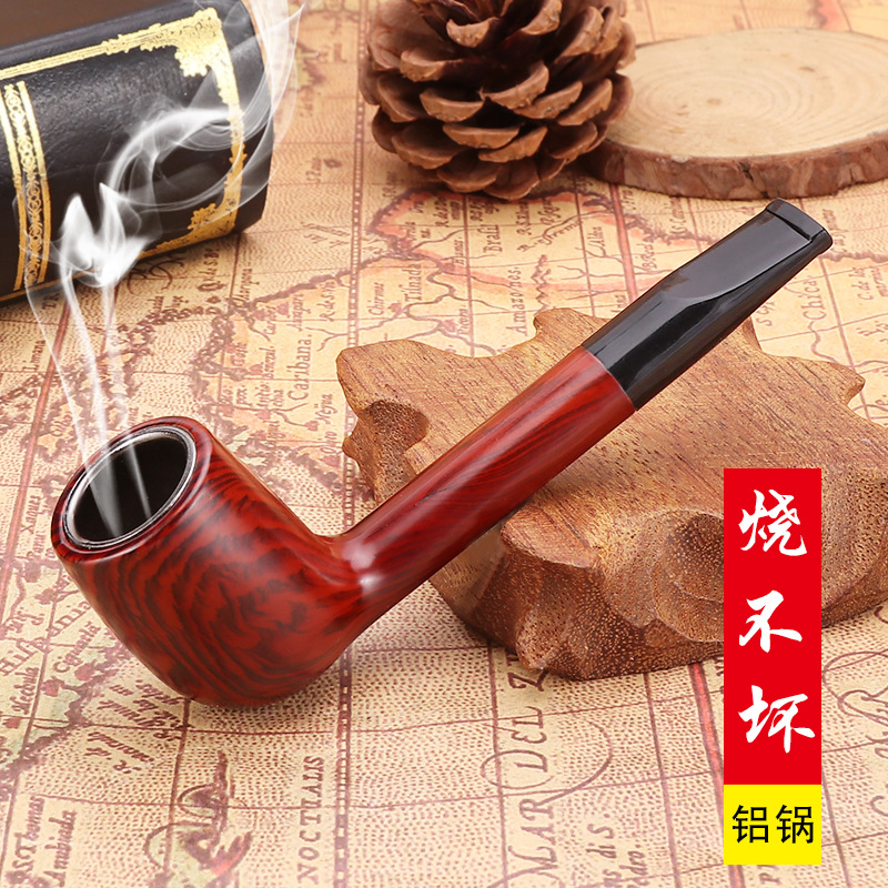 Source factory chicken leg resin pipe comes with inner pot detachable cleaning recycling filter bakelite pipe