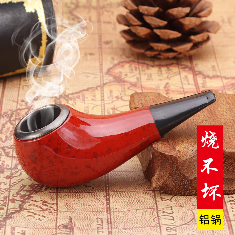Source factory chicken leg resin pipe comes with inner pot detachable cleaning recycling filter bakelite pipe