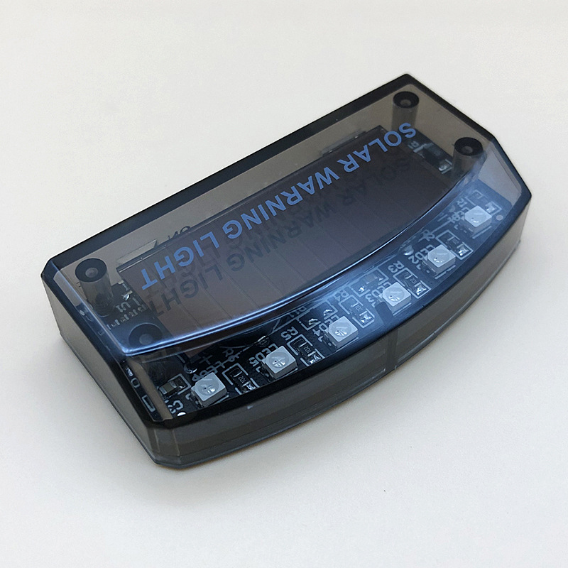 Car anti-theft warning light solar car safety anti-theft warning light/flash light/two-color double charge warning light