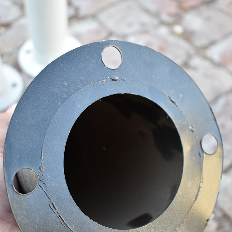 Steel tube warning column isolation retaining car road pile reflective column traffic safety fixed column parking locator anti-collision column