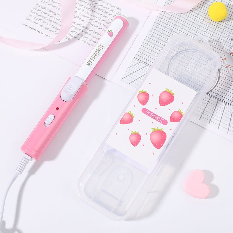 Finishing bangs broken hair curly hair mini compact versatile shape roll stick