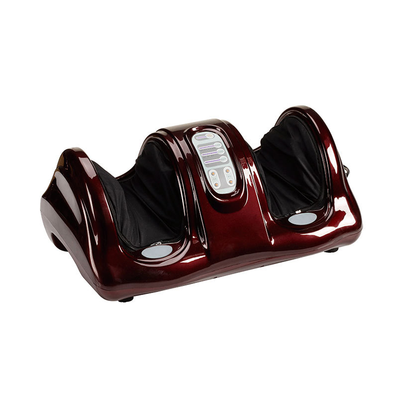 Wholesale Foreign Trade Fully Automatic Foot Massage Machine Electric Home Heating Remote Control Rolling Kneading Leg Foot Sole Massager