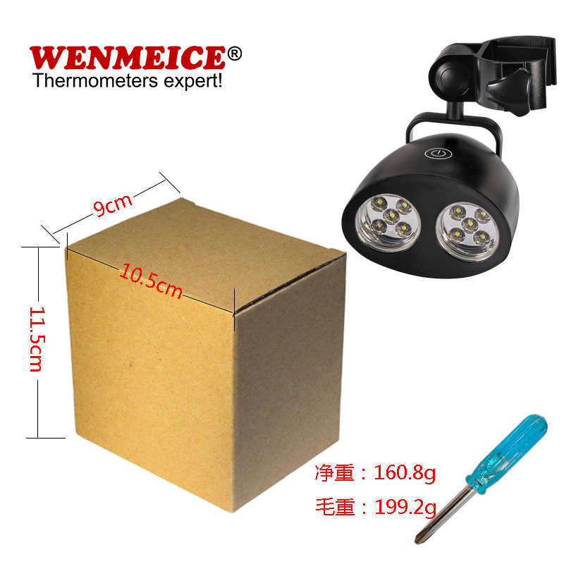 Cross-Border Foreign Trade 360 ° Rotating Barbecue Light Stand Amazon Led Lighting Outdoor Barbecue Lighting