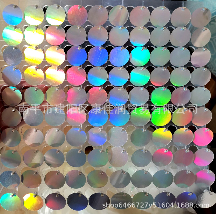 Wind-moving gusset sequins Wall sequins background wall sequins decorative board Billboard background wall advertising board wind-moving Board