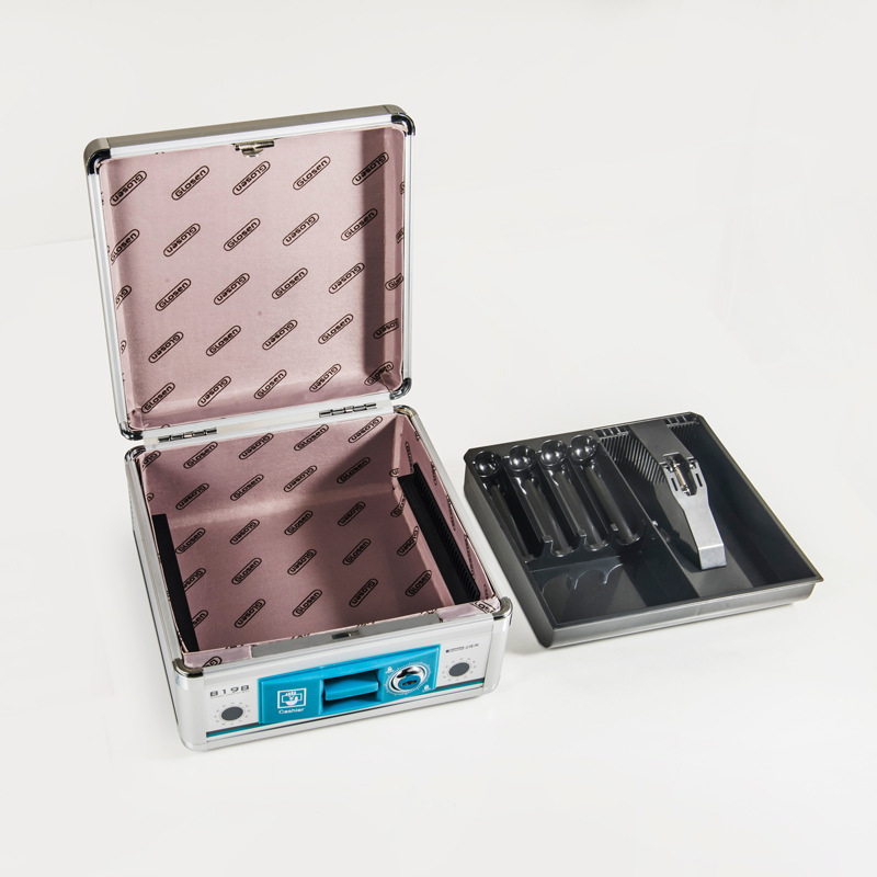 Jinlongxing Aluminum Alloy Lockable Cashier Box Portable Multi-Functional Cash Cashier Box Cash Box Metal Cash Box