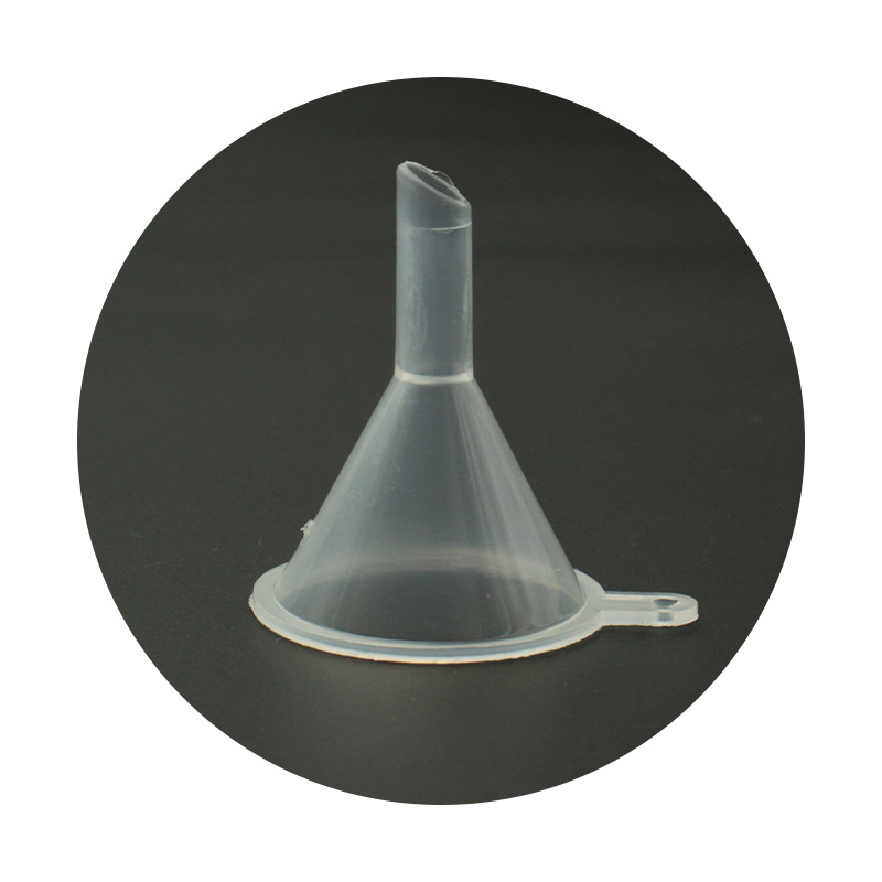 Plastic Mini Funnel for Dispensing Ice Balls, Adding Water, Pouring Seasoning, Filling Cosmetics, Clearing Oil, Portable Tool