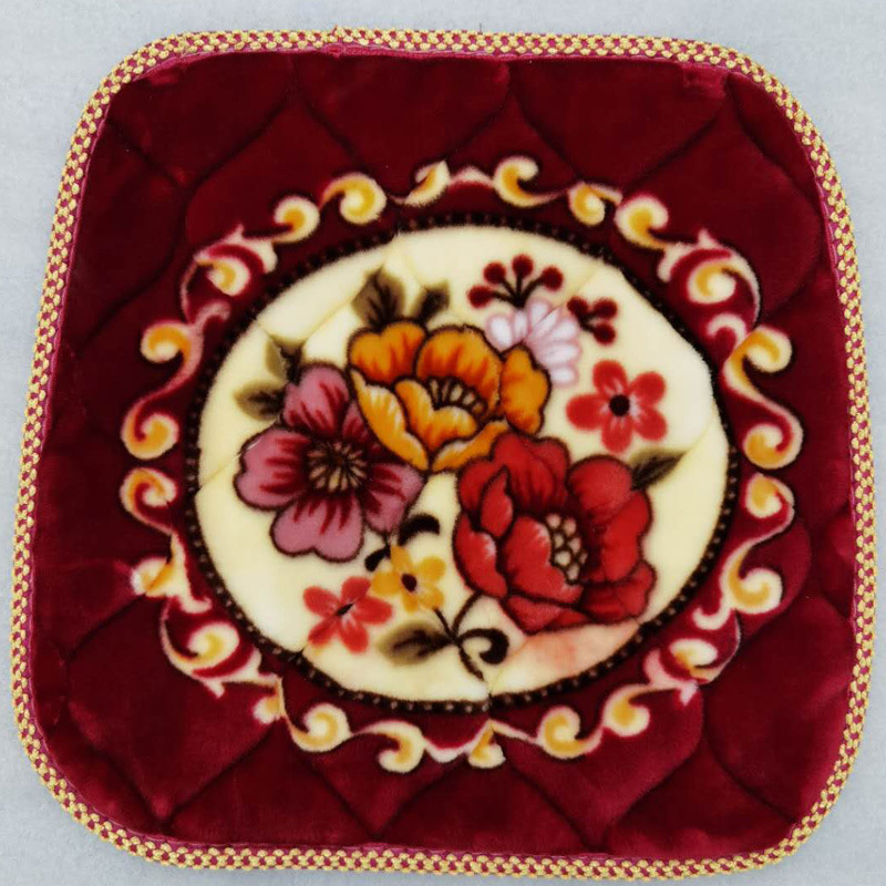 Winter Soft Single Seat Cushion Wholesale Fashion Printed Student Thick Dining Chair Cushion Soft and Comfortable Cushion