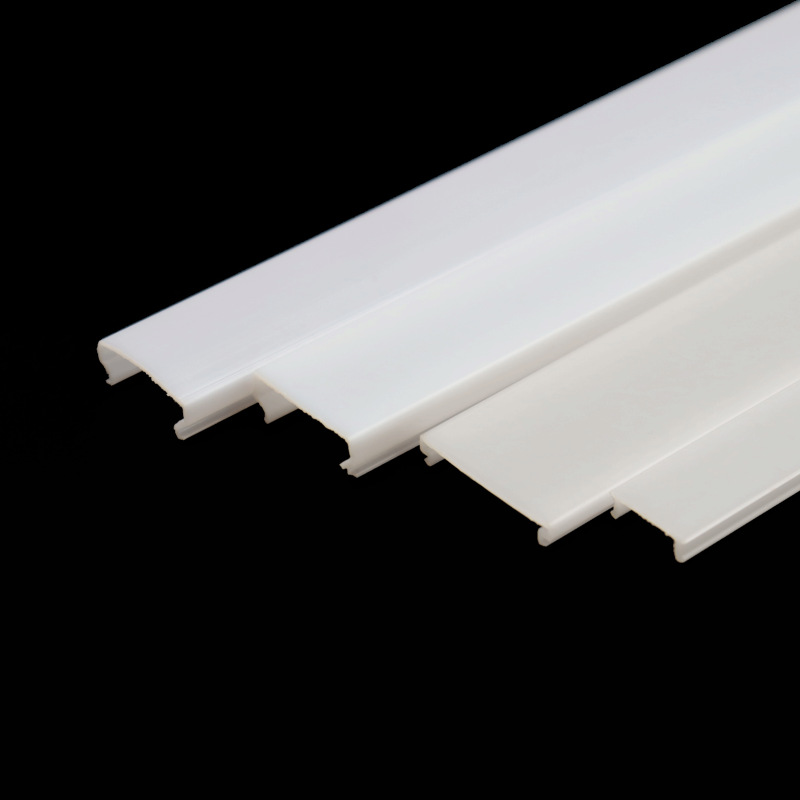 Dongguan Pc Lampshade Processing and Customization, High-Transparency Milky White Diffused Led Lampshade with Card Slot, Custom-Made Pc Special-Shaped Lampshade