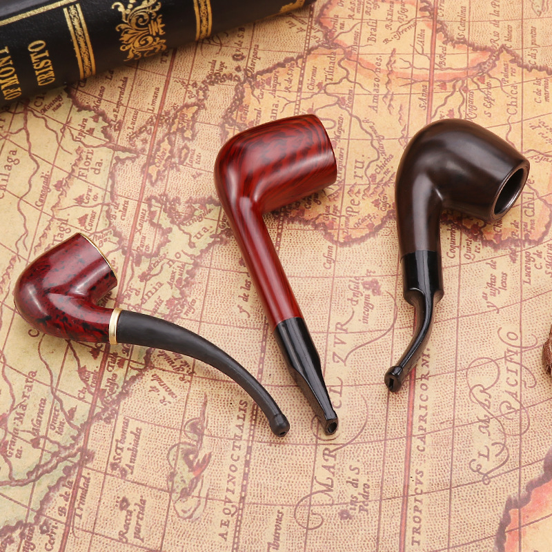 Source factory chicken leg resin pipe comes with inner pot detachable cleaning recycling filter bakelite pipe