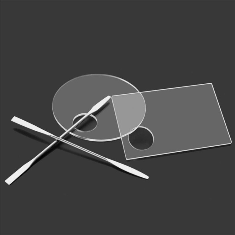 Foundation Palette Makeup Palette Acrylic Clear Tone Liquid Foundation Makeup Artist Use Nail Color Trumpet