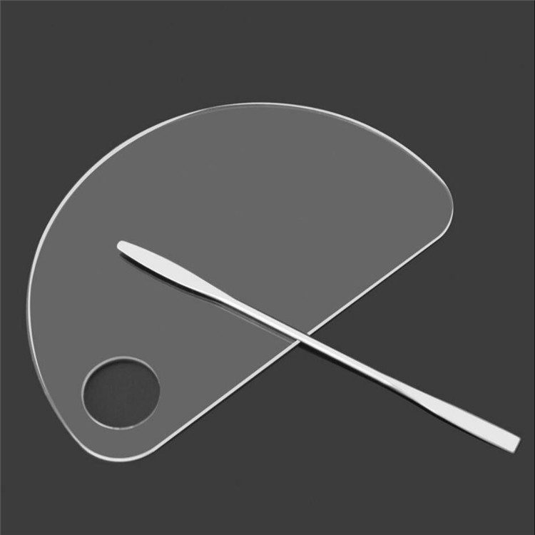 Foundation Palette Makeup Palette Acrylic Clear Tone Liquid Foundation Makeup Artist Use Nail Color Trumpet