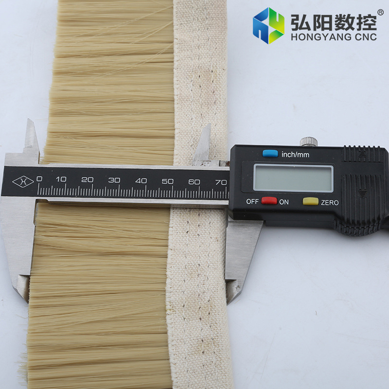 Woodworking machinery engraving machine dust cover nylon brush dust cover adhesive canvas strip brush Woodworking Industrial sealing strip