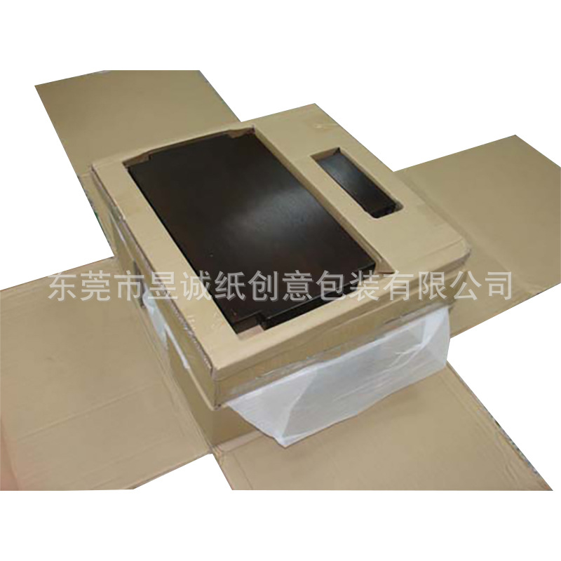 Furniture Anti-Pinch Transportation Buffer Packaging Structural Design Corrugated Cardboard Instead of Wooden Box Protection Design