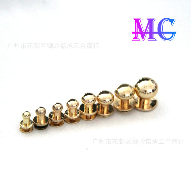 Exquisite monk head screw bag decoration accessories mobile phone accessories handbag hardware accessories wallet belt