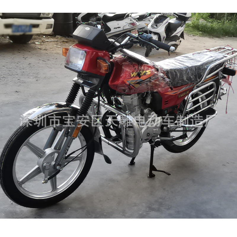 New Wuyang Motorcycle 150 Country Four EFI Brand Men's Luxury Vehicle 125c Fuel Riding Type