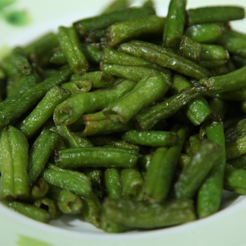 Frozen Fried Beans 1Kg/Bag Catering Hotel Commercial Side Dish Braised Noodles Semi-Finished Products Factory Direct Delivery