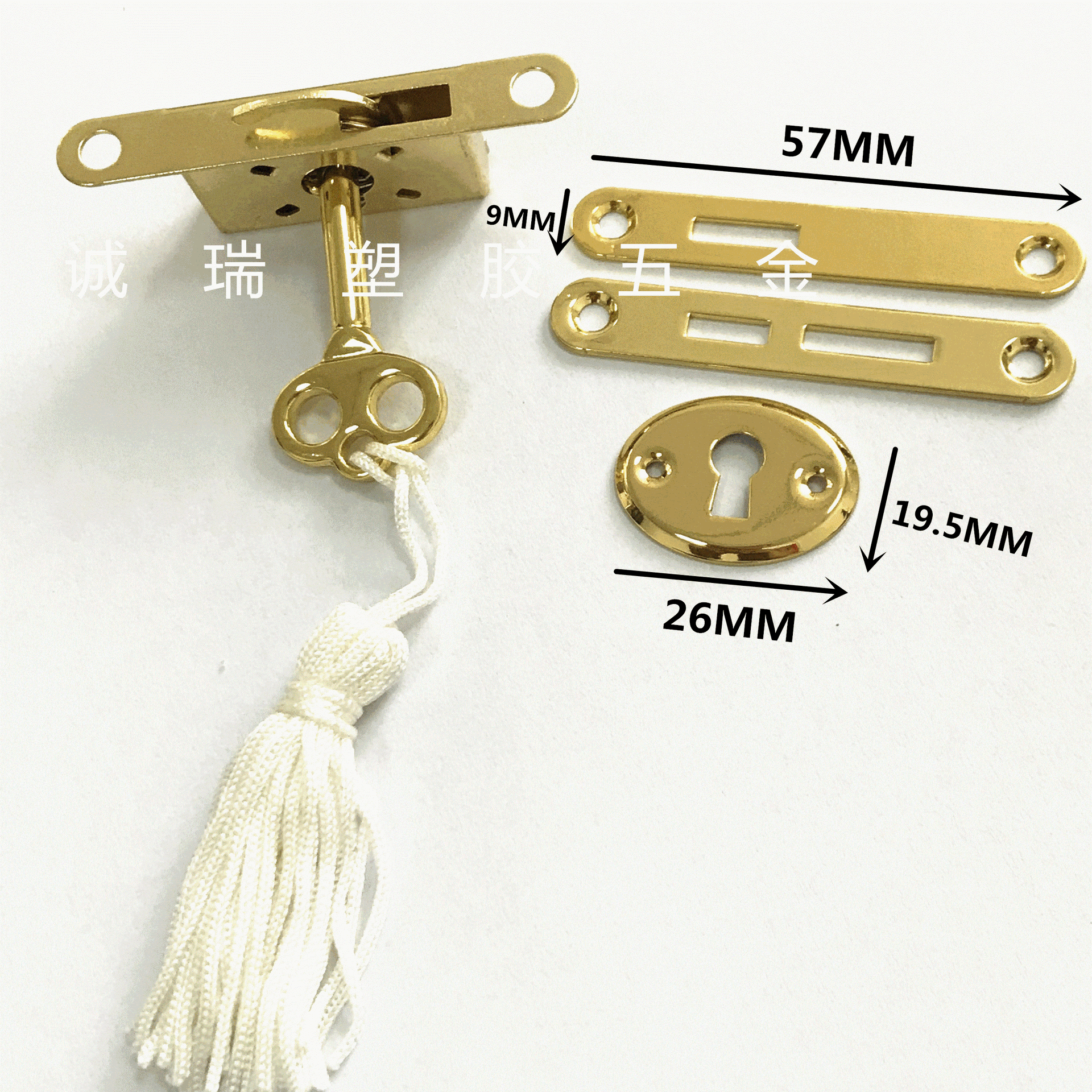 Замок с пятью функциями для ювелирных изделий, аксессуары для коробки, комплект из пяти замков, фурнитура для рукоделия