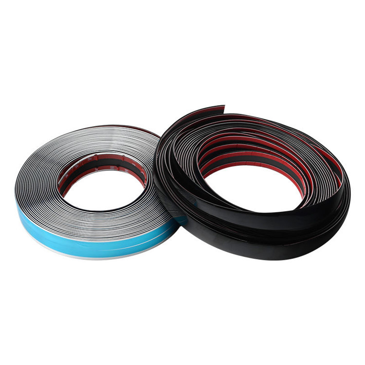 Car Decorative Strips, Chrome-Plated Bright Strips for Windows, Electroplated Strips, Door Anti-Collision Strips, Bumper Anti-Scratch Decorative Strips, Thickened Version