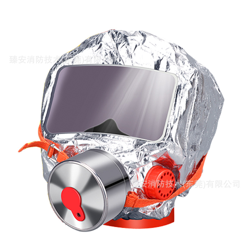 Fire Escape Mask Filter Self-rescue Respirator Anti-virus Smoke Fire-proof Fire-fighting Mask Fire-fighting Mask