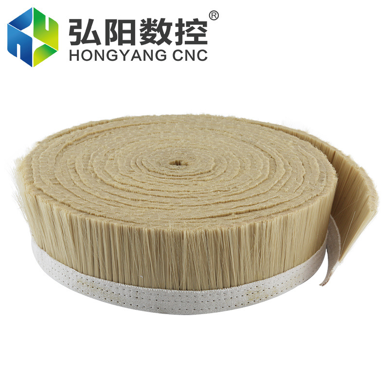 Woodworking machinery engraving machine dust cover nylon brush dust cover adhesive canvas strip brush Woodworking Industrial sealing strip