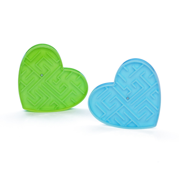 Promotional Gifts Small Toys Valentine's Day Gifts Heart-Shaped Maze Cross-Border E-Commerce Small Toys Restaurant Small Gifts