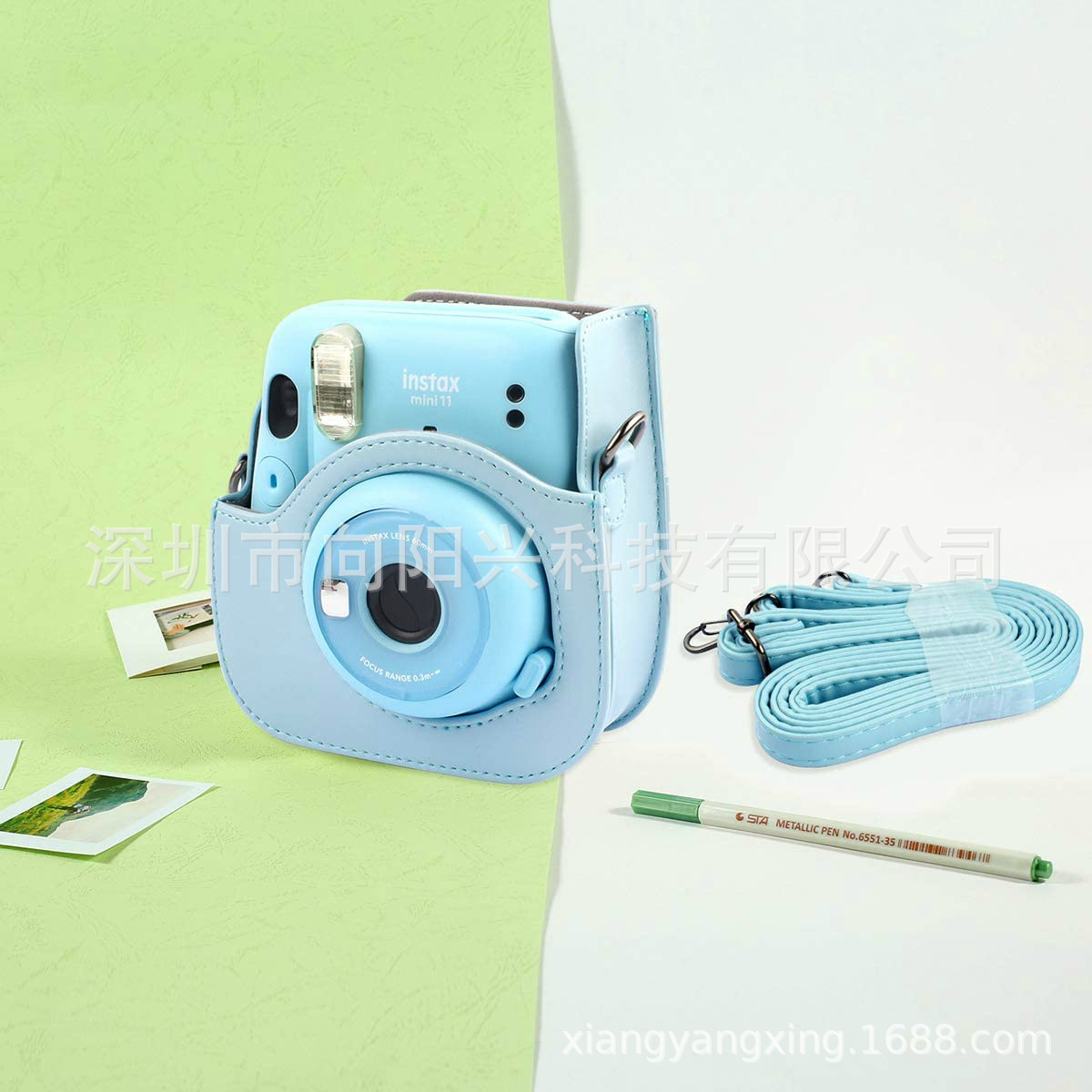 Polaroid Camera Instax Mini 12/11/9 Accessories Set Camera Bag Shoulder Strap Photo Album Photo Frame 8 in 1