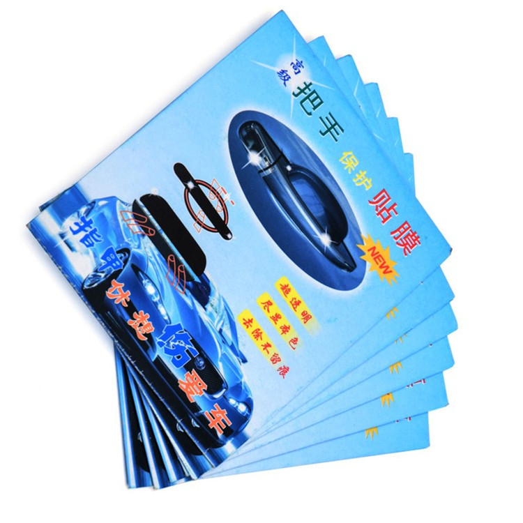 Car door handle protective film handle film car bilateral door wrist car protective film rhinoceros leather four pieces