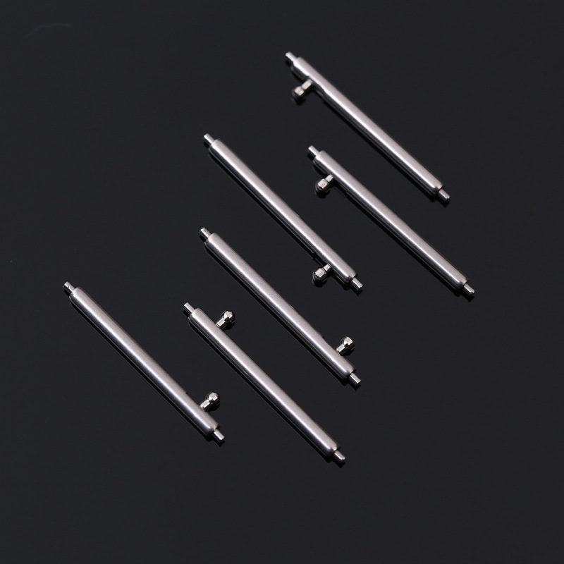 Factory wholesale stainless steel quick-release raw ear silicone smart strap quick-release raw ear all-steel environmental protection switch raw ear