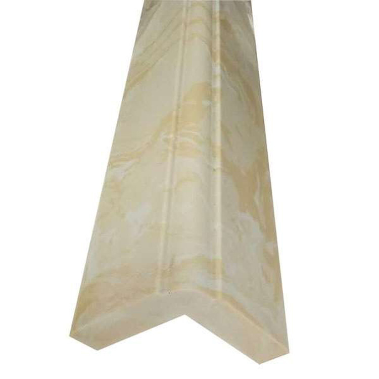 Factory 2.7 meters long artificial marble full-body ceramic tile large bag corner stone corner line close edge corner line