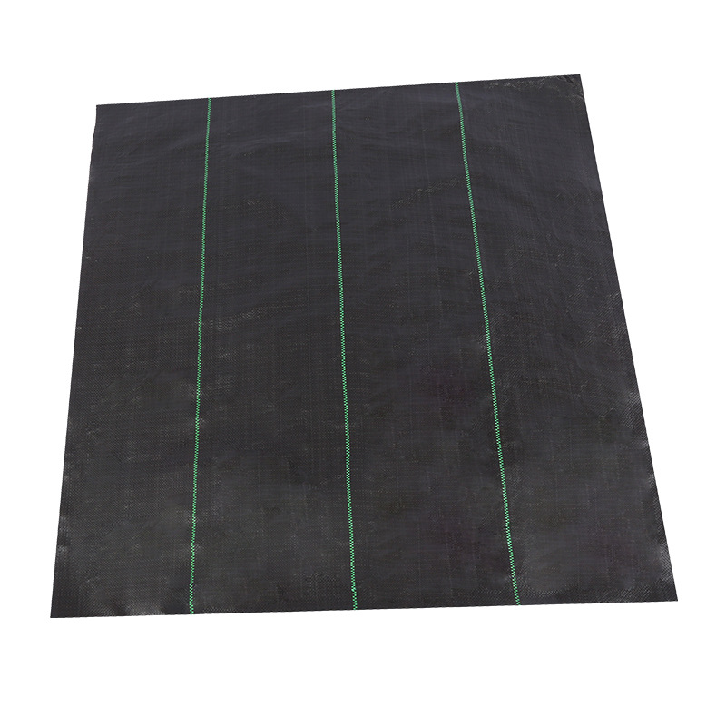 Weed-Proof Cloth Garden Greenhouse Agricultural Weed-Killing Cloth Permeable Black Pp Weed-Killing Ground Cloth Punched Sliced Gardening Ground Cloth
