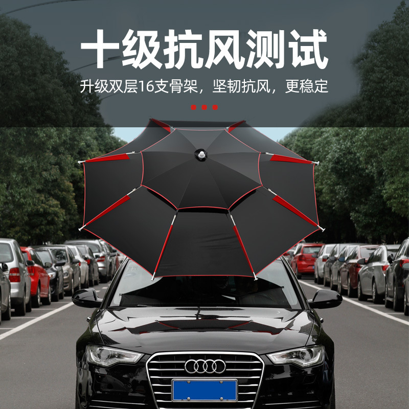 Universal Folding Fishing Umbrella Outdoor Rainproof Sun Protection UV Protection Fishing Umbrella Outdoor 2.4 m 2.2 m Large Fishing Umbrella