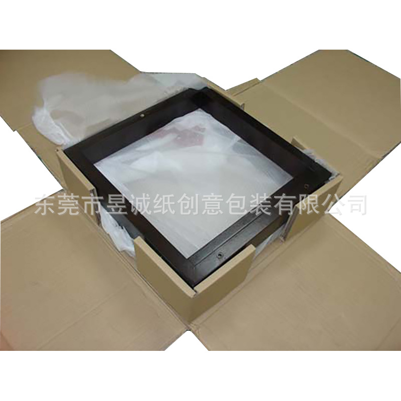 Furniture Anti-Pinch Transportation Buffer Packaging Structural Design Corrugated Cardboard Instead of Wooden Box Protection Design