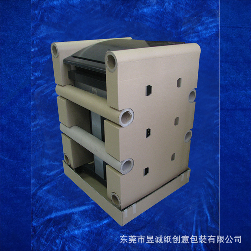 Furniture Anti-Pinch Transportation Buffer Packaging Structural Design Corrugated Cardboard Instead of Wooden Box Protection Design