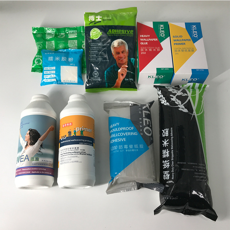 Wallpaper glue powder Hongqiao solid glutinous rice glue glue wallpaper glue portable box can be pasted 20 square meters