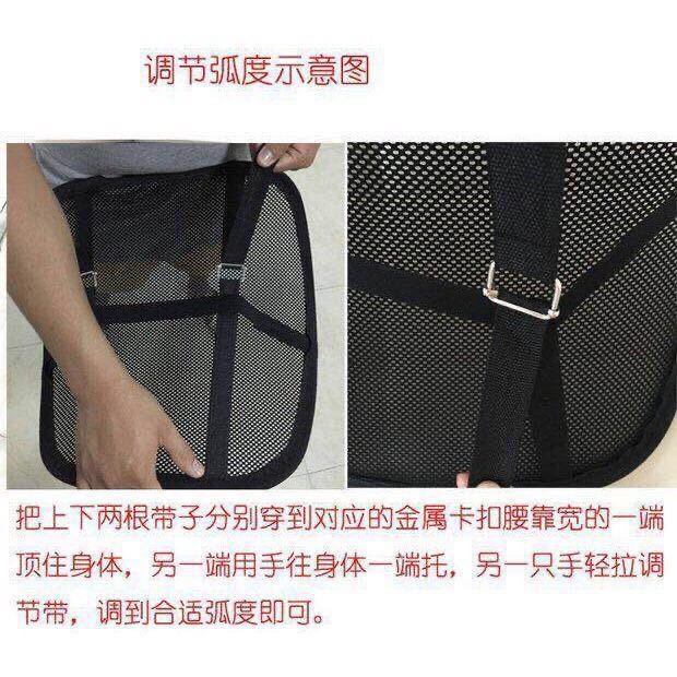 Foreign trade wholesale car waist support wooden beads bamboo ice silk waist support back cushion four seasons universal small leather Ding waist support hair generation