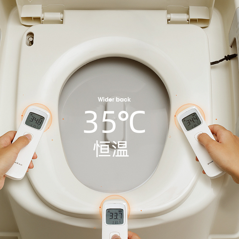 Toilet for the Elderly Pregnant Women Indoor Mobile Toilet for the Disabled Toilet Chair Double Armrest Toilet Chair Installation-Free