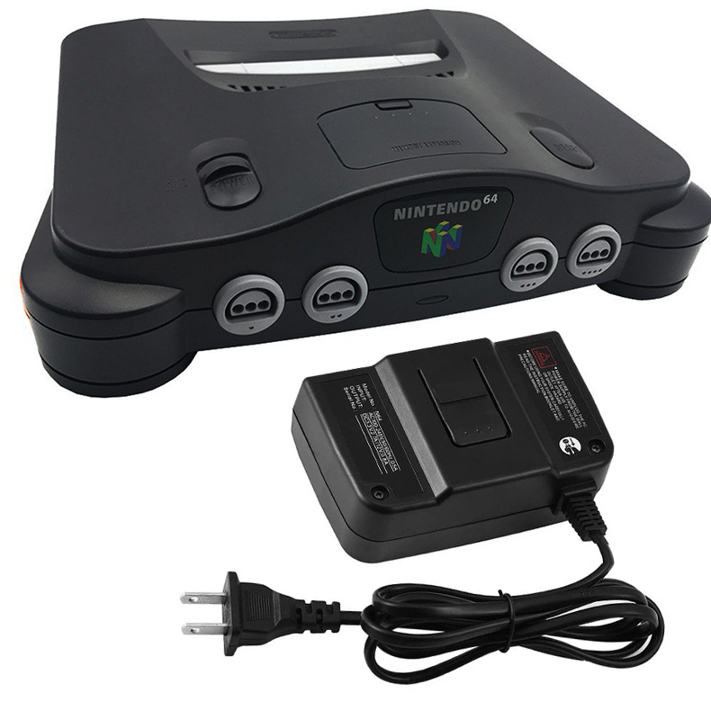 Nintendo N64 game console power supply retro game console series power plug us Europe Australia in stock wholesale