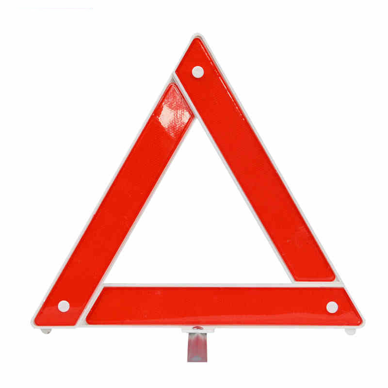 Car Reflective Tripod Warning Board Car Folding Tripod Warning Board Emergency Reflector Boxed