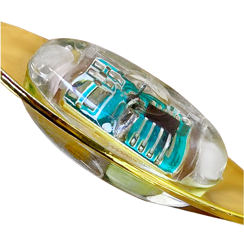 Weihe Sports One-Eyed Button Fish Lure Lamp 5Cm10G Electronic Luminous Led Underwater Lure Lamp Wholesale