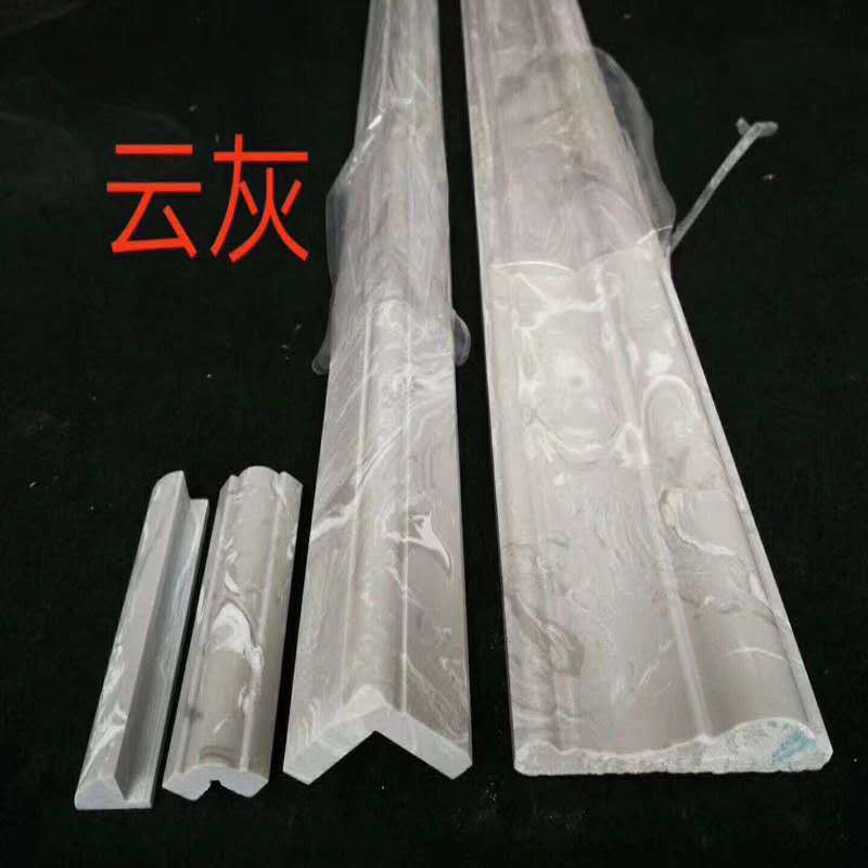 Factory 2.7 meters long artificial marble full-body ceramic tile large bag corner stone corner line close edge corner line