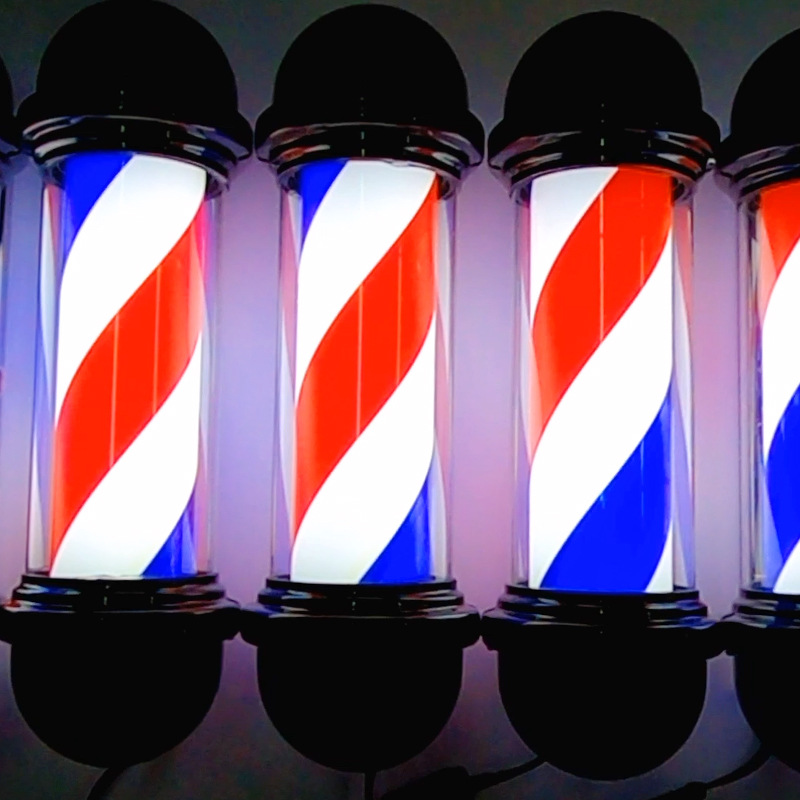 Specializing in the production of sign lights hair turning lights barber shop light box hair turning lights LED hair salon lights barber pole