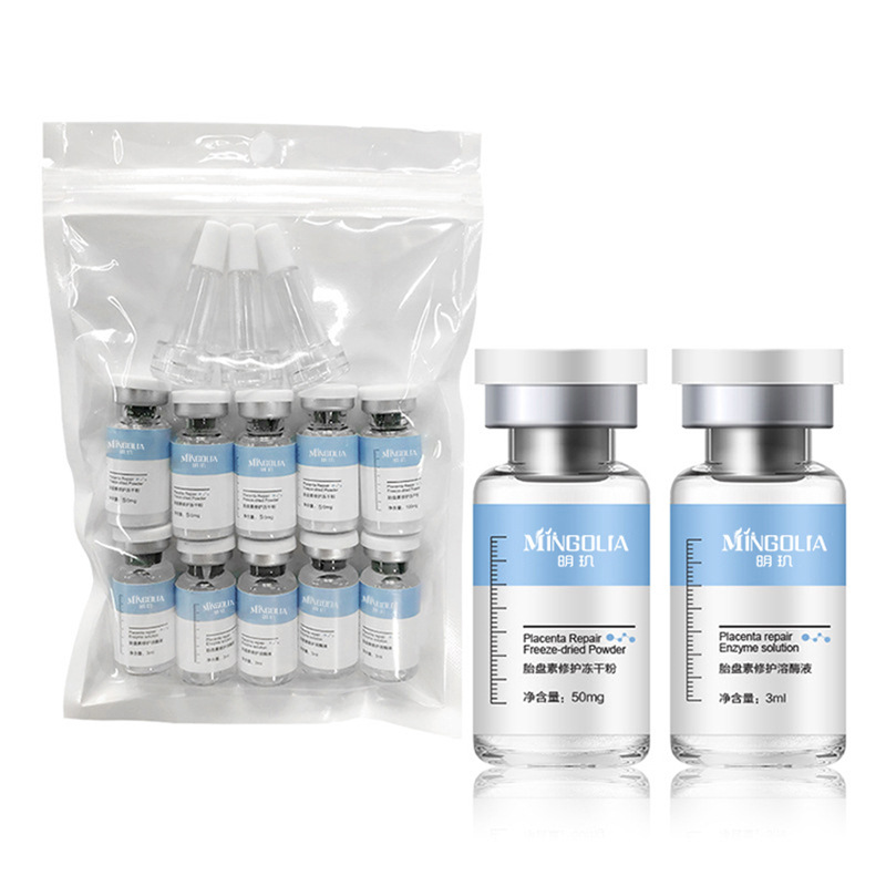 Oligopeptide -1 Placenta Repair Freeze-dried Powder Repair Sensitive Skin Shrink Pore Brightening Skin Color Hospital Line Wholesale