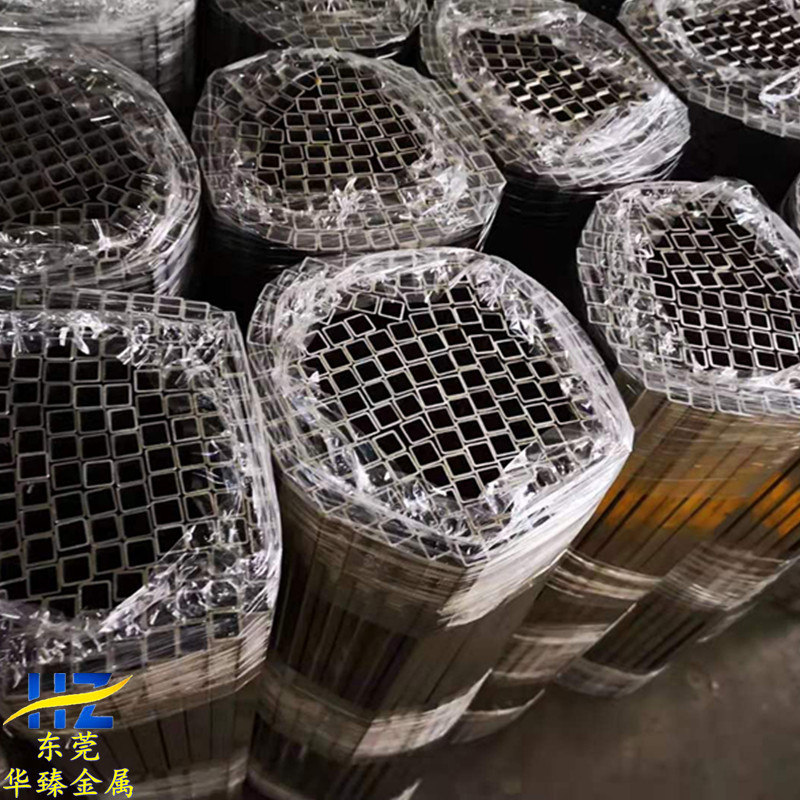 304 stainless steel small square tube 201 capillary small square tube bright rectangular tube flat tube decorative tube without Burr cutting