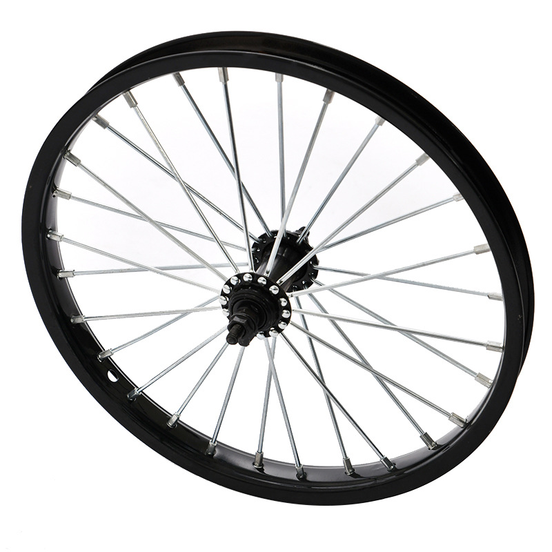 Children's bicycle rim steel rim aluminum rim 12/14/16/18 inch bicycle front wheel rear wheel hub stroller accessories