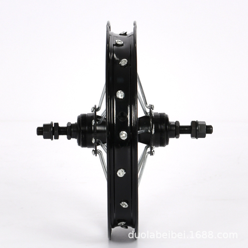 Children's bicycle rim steel rim aluminum rim 12/14/16/18 inch bicycle front wheel rear wheel hub stroller accessories