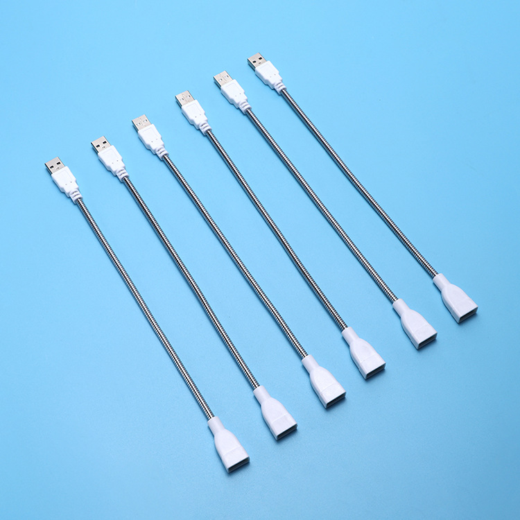 Factory Direct Supply USB Male to Female Hose USB Extension Cable Two-Core Four-Core Power Cord Hose Charging Cable