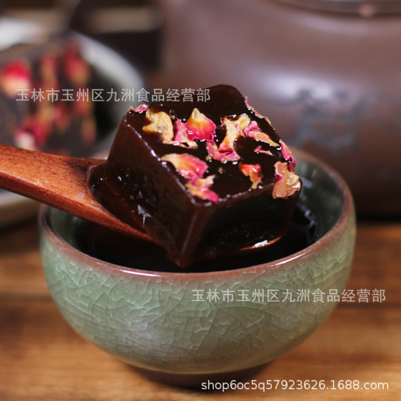 Ancient Brown Sugar Individually Packaged Ginger Dates Sugar Cane Old Brown Sugar Rose Osmanthus Red Dates Soil Brown Sugar Bulk Manufacturer Batch Sales